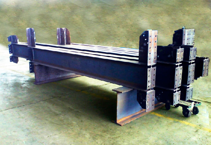 Estructura para Plataforma de zaranda vibratoria